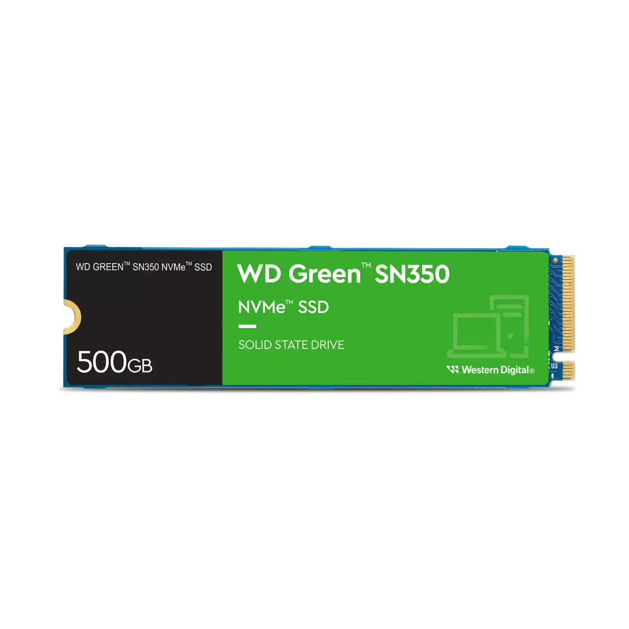 SSD disk Western Digital WDS500G2G0C s kapacitou 500 GB, M.2, PCIe